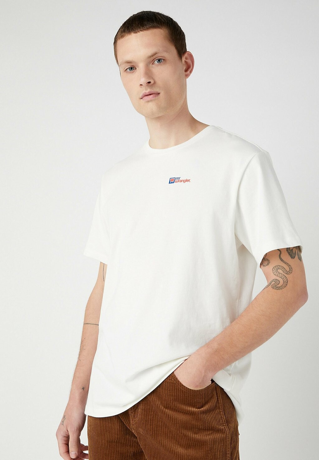 

Базовая футболка Graphic Wrangler, цвет worn white