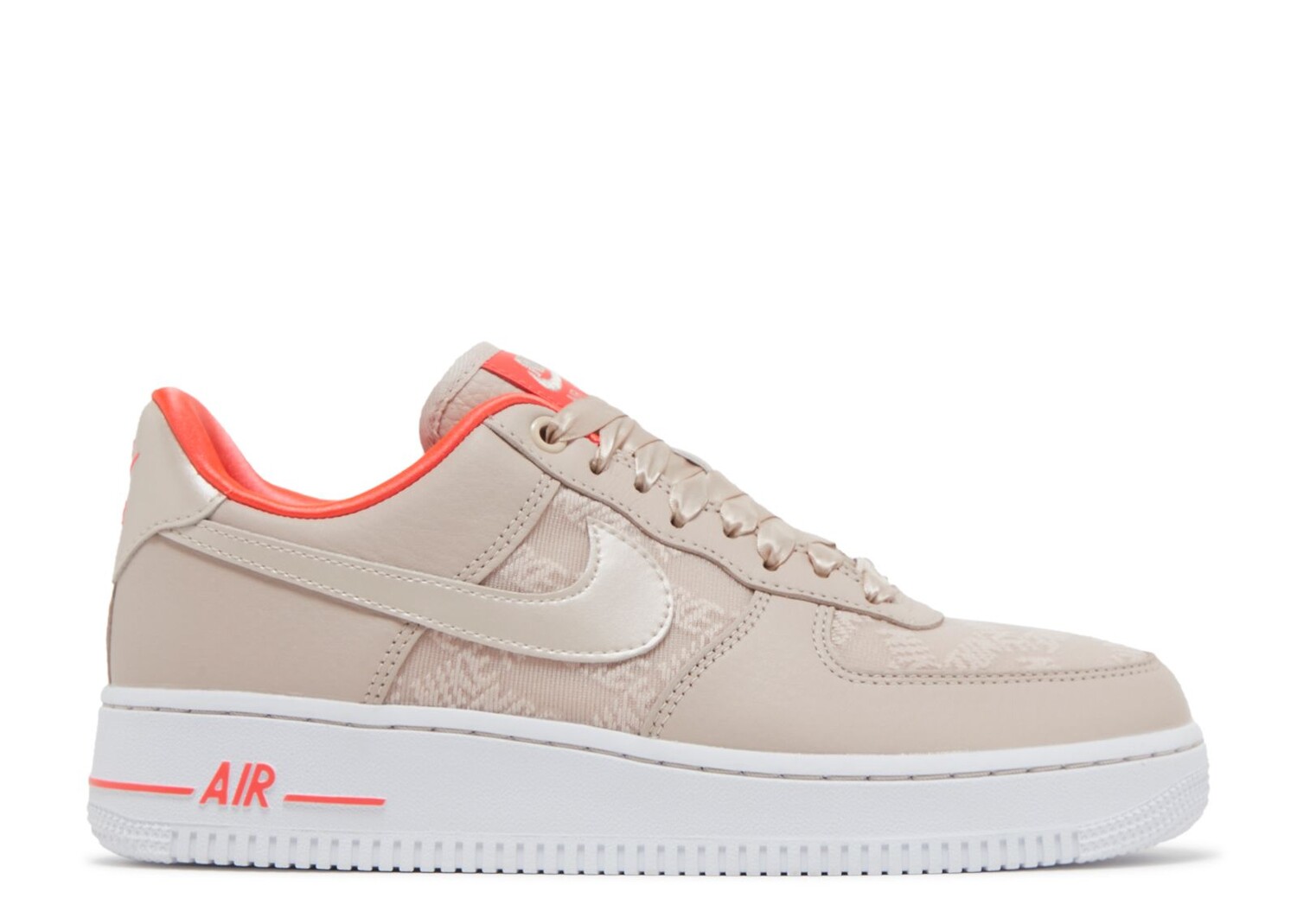 

Кроссовки Nike Wmns Air Force 1 '07 'Fossil Stone Laser Crimson', розовый