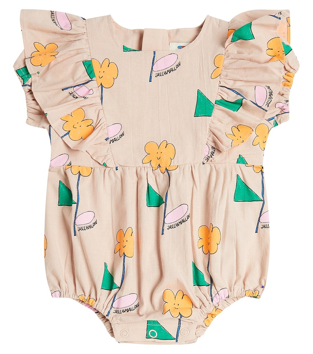 

Хлопковое боди Baby Orange Flower Jellymallow, розовый