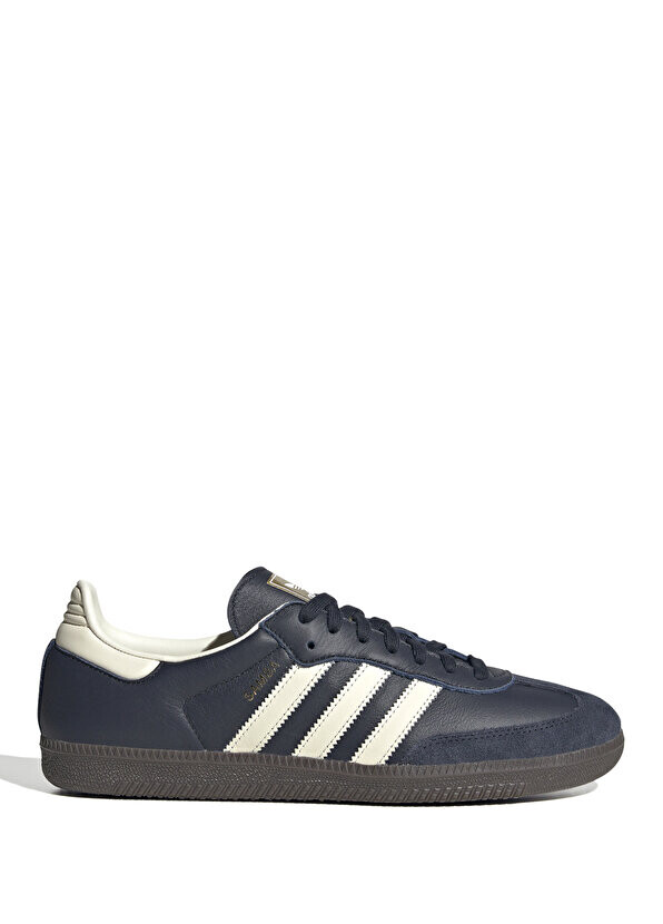 

Темно-синие мужские кожаные кроссовки samba og Adidas, Синий