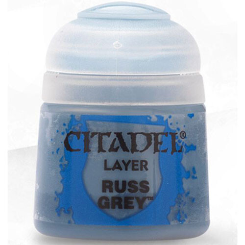 

Миниатюра Games Workshop Citadel Layer Paint: Russ Grey (12ml)