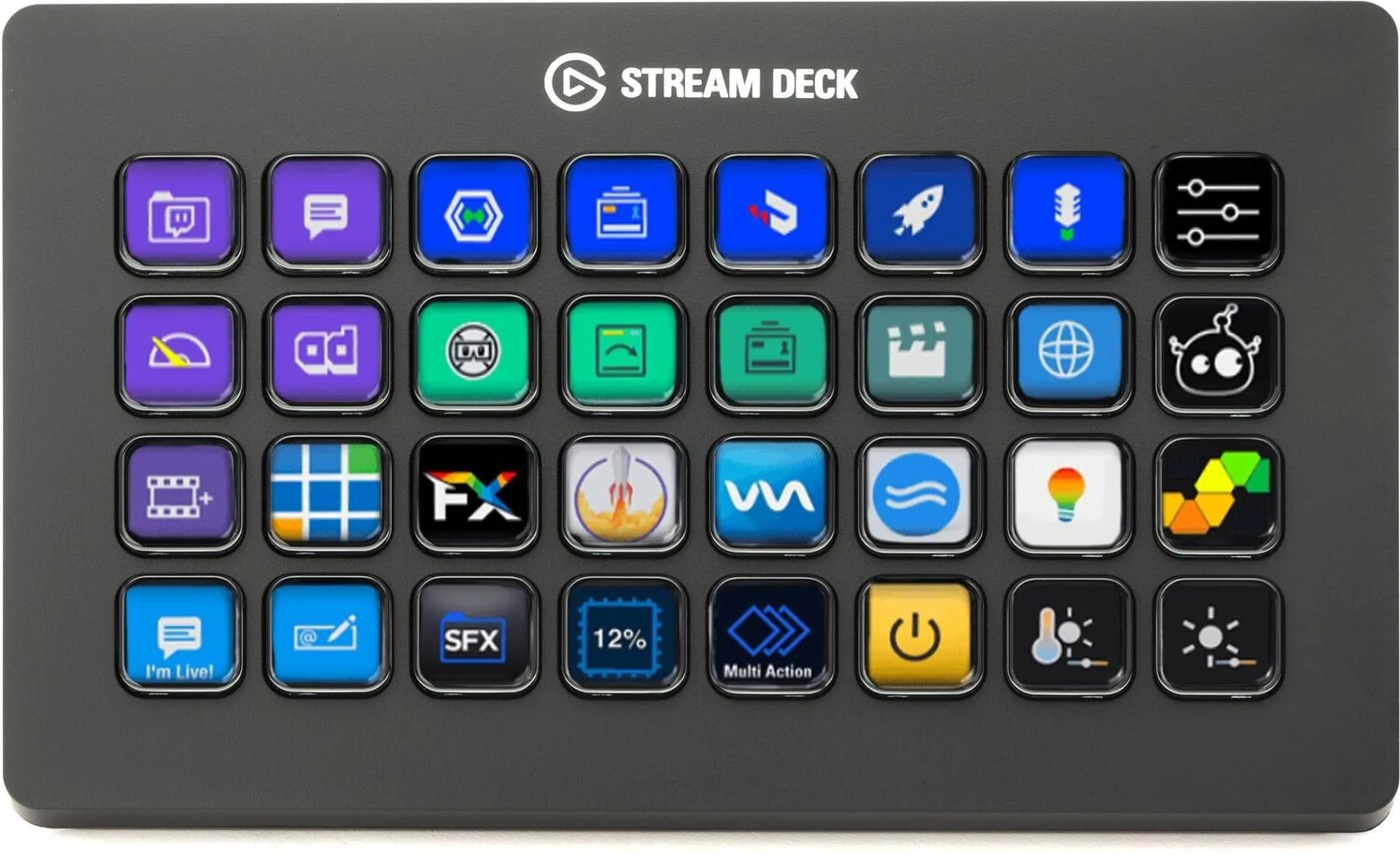 

Настраиваемый интерфейс рабочего стола Elgato Stream Deck XL