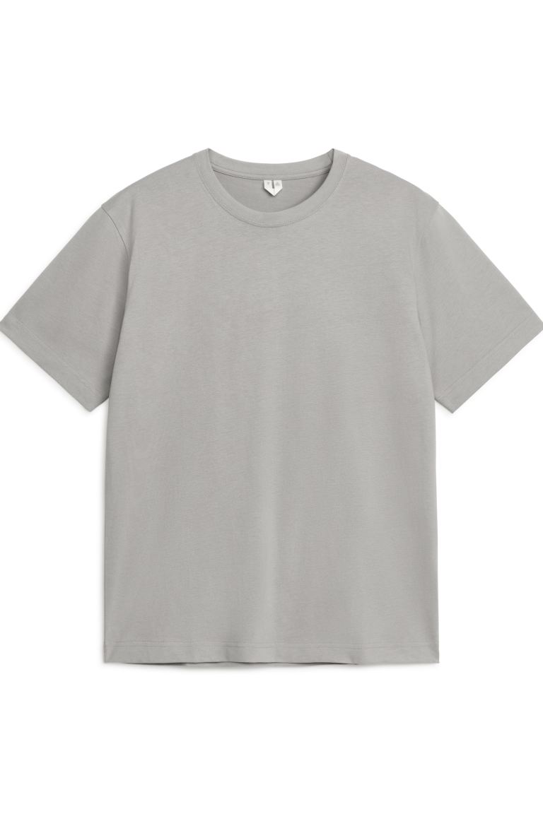 Тяжелая футболка Arket, серый