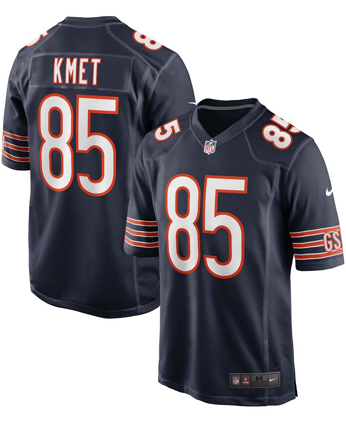 

Мужское темно-синее джерси Chicago Bears Cole Kmet Game Nike, Синий, Мужское темно-синее джерси Chicago Bears Cole Kmet Game Nike