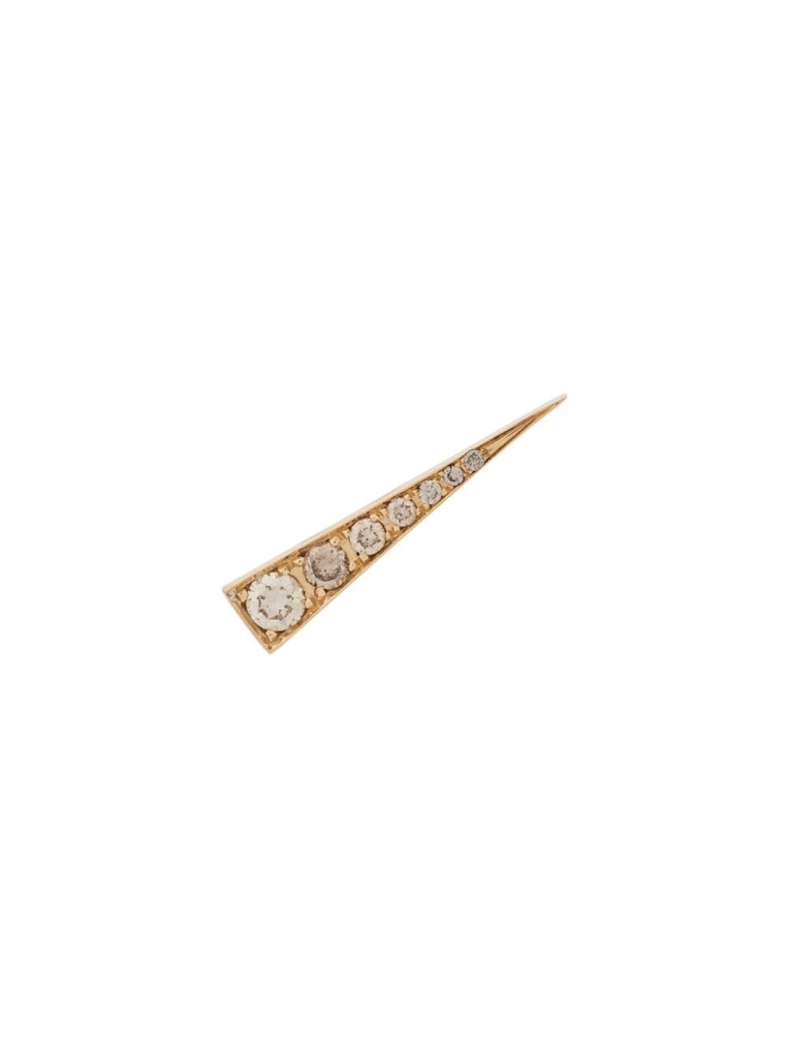 

Серьга Spark из желтого золота с бриллиантами Daou, золотой