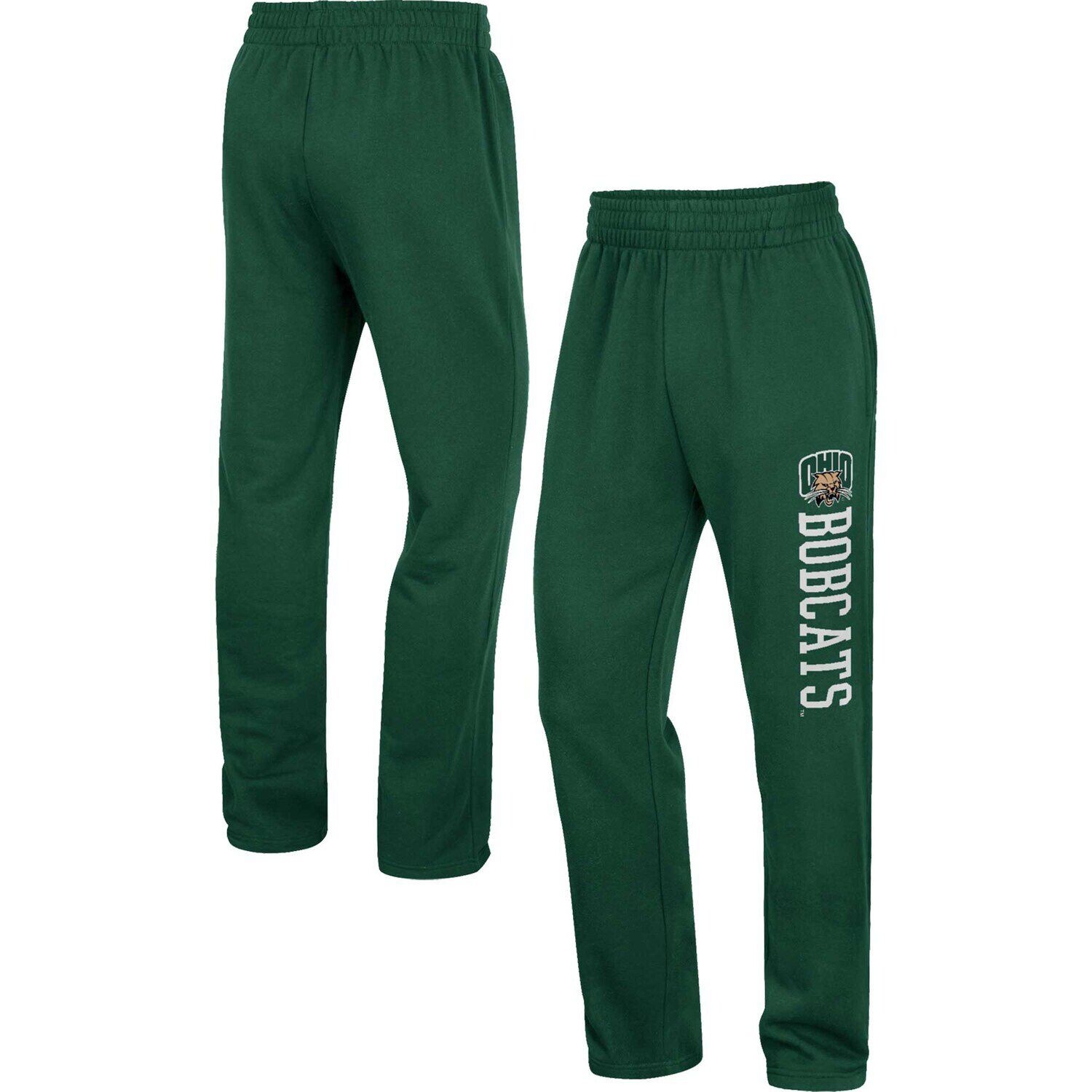 

Мужские зеленые брюки с надписью Ohio Bobcats Colosseum, Зеленый