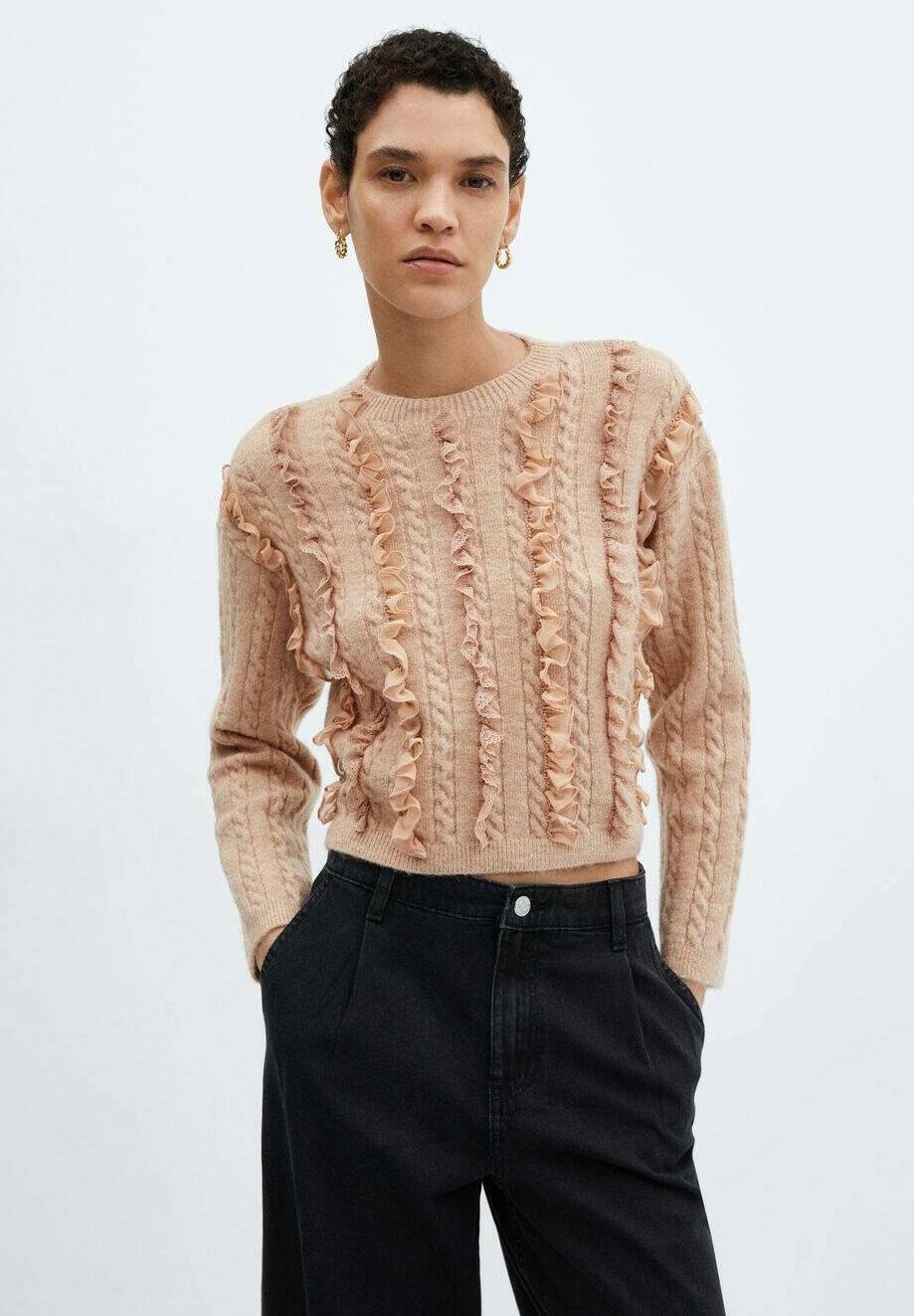 

Свитер Confeti Mango, цвет rosa
