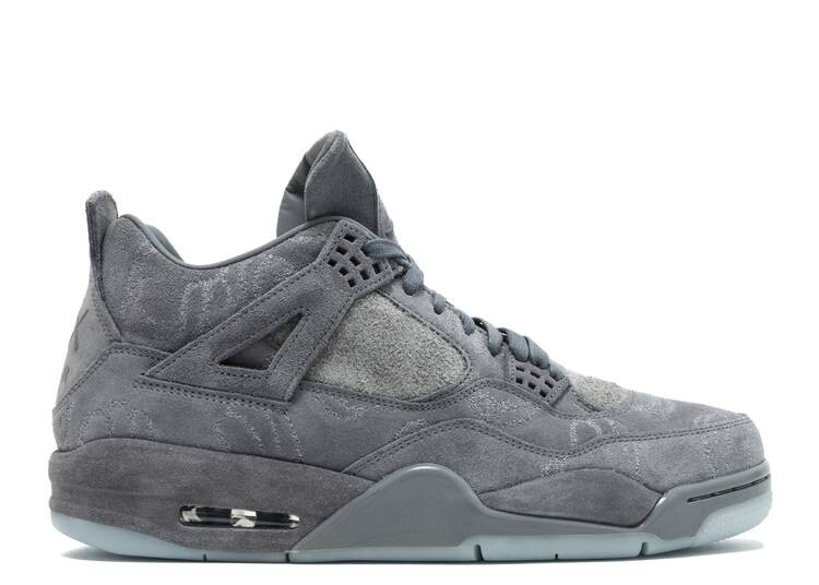 

Кроссовки KAWS X AIR JORDAN 4 RETRO 'COOL GREY', серый
