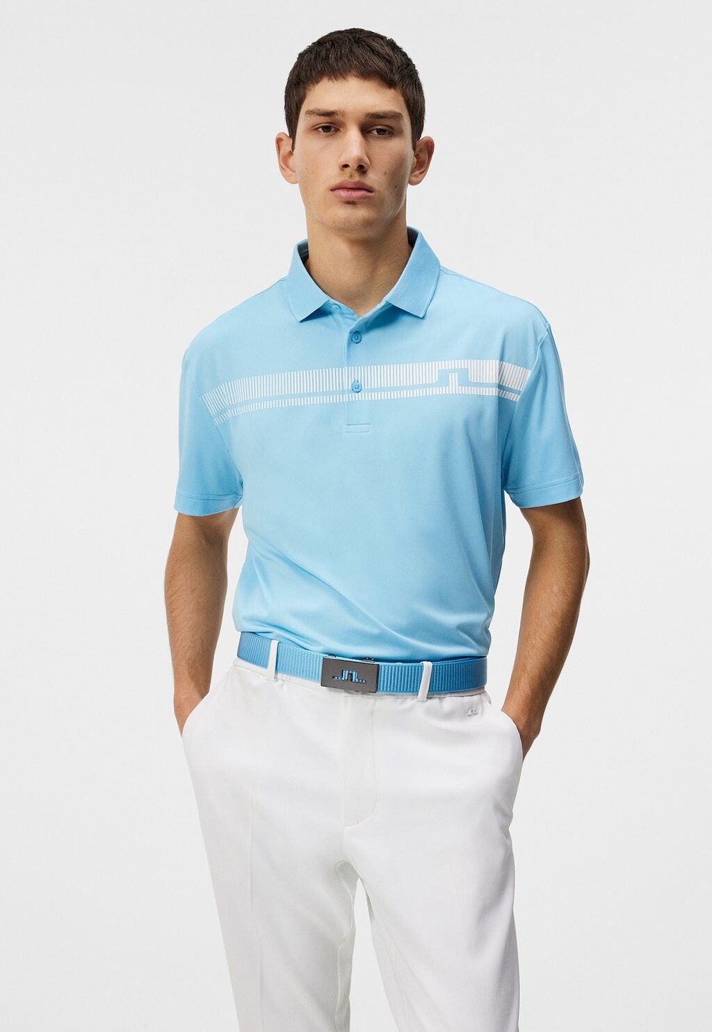 

Рубашка-поло KLAS REGULAR FIT GOLF J.LINDEBERG Sports, цвет baltic sea