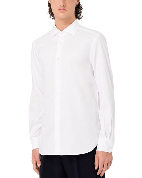 

Рубашка на пуговицах Emporio Armani, цвет White