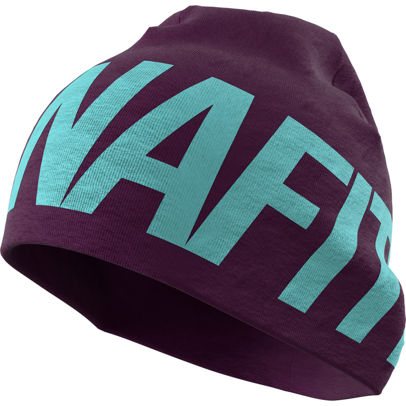 Легкая шляпа с логотипом Dynafit, фиолетовый корейская версия шерстяная шапка женская осенне зимняя с шарфом цельная шапка милая шерстяная пушистая утепленная теплая вязаная шапка