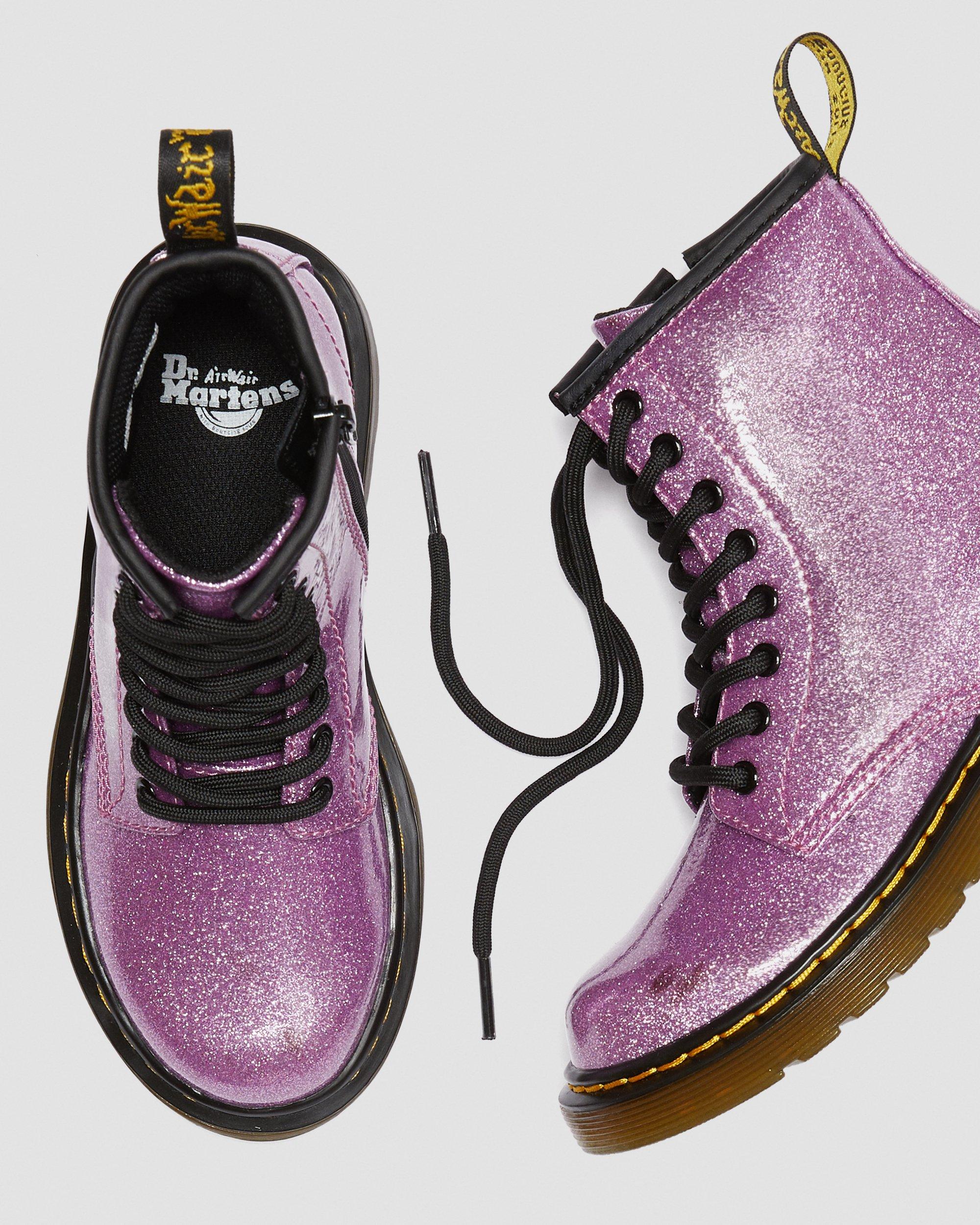 Блестящие ботинки на шнуровке Junior 1460 Dr. Martens – заказать по  доступной цене из-за рубежа в «CDEK.Shopping»