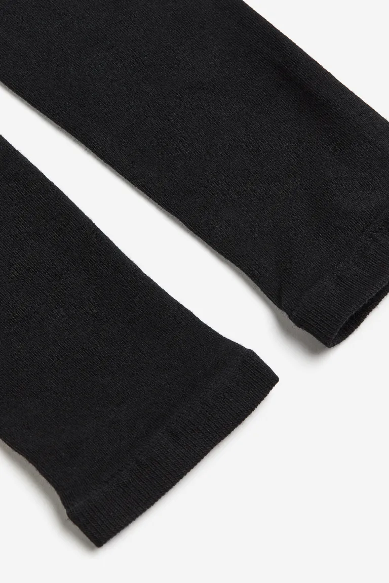 

Леггинсы из мериносовой ткани H&M, черный