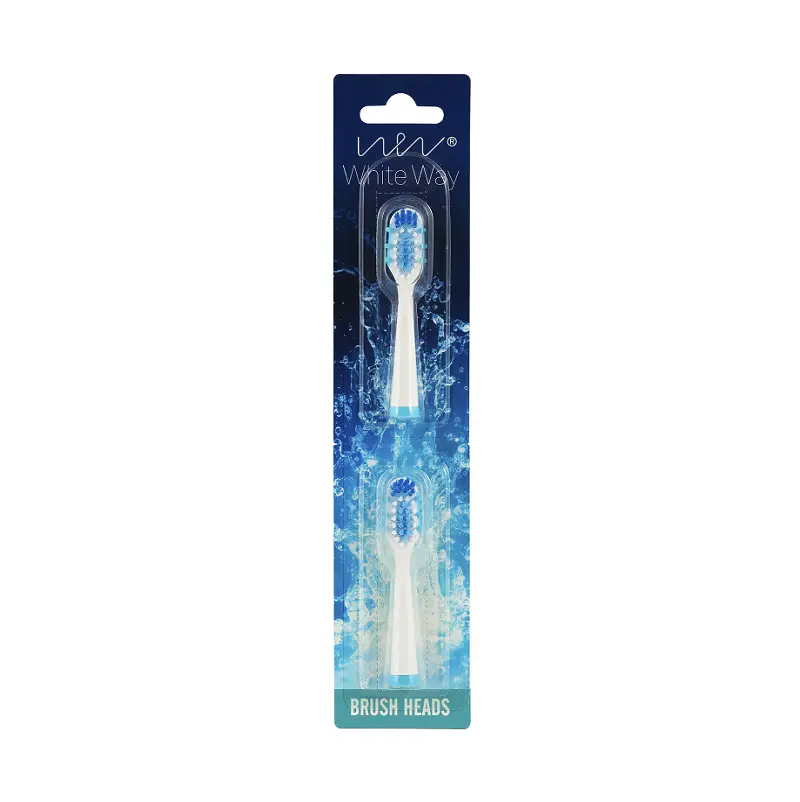 

White Way WW-Pulsar Końcówki do Szczoteczki Sonicznej электрические зубные щетки, 2 шт.
