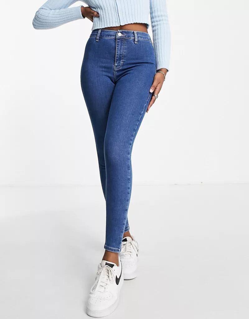 

Голубые джинсы Topshop Joni