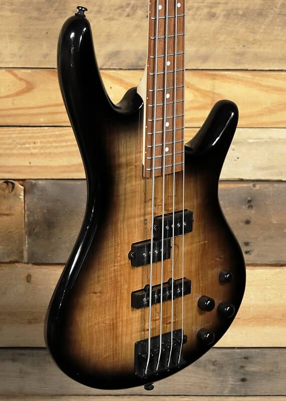 Басс гитара Ibanez SR Gio GSR200SM 4-String Bass Natural Gray Burst