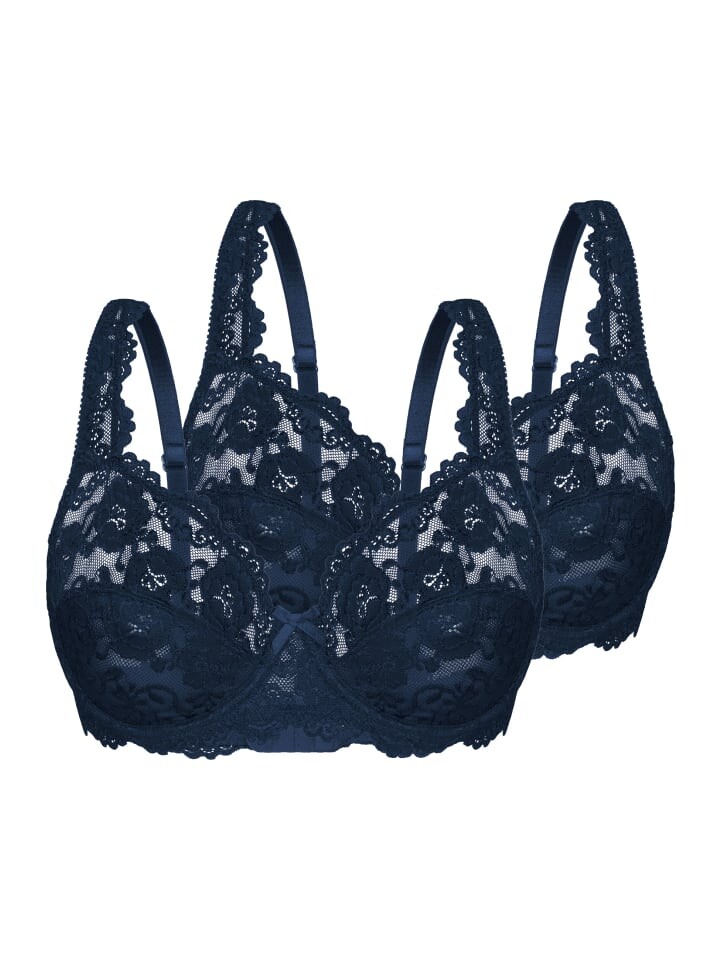 

Бюстгальтер на косточках Sassa 2er Pack, цвет night blue