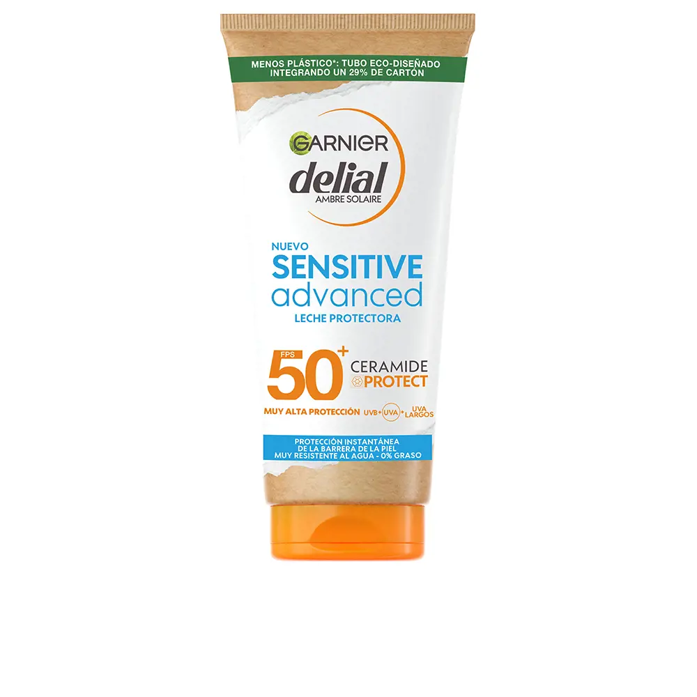 

Солнцезащитный крем Sensitive Advanced Leche Protectora Spf50+ Garnier, 175 мл