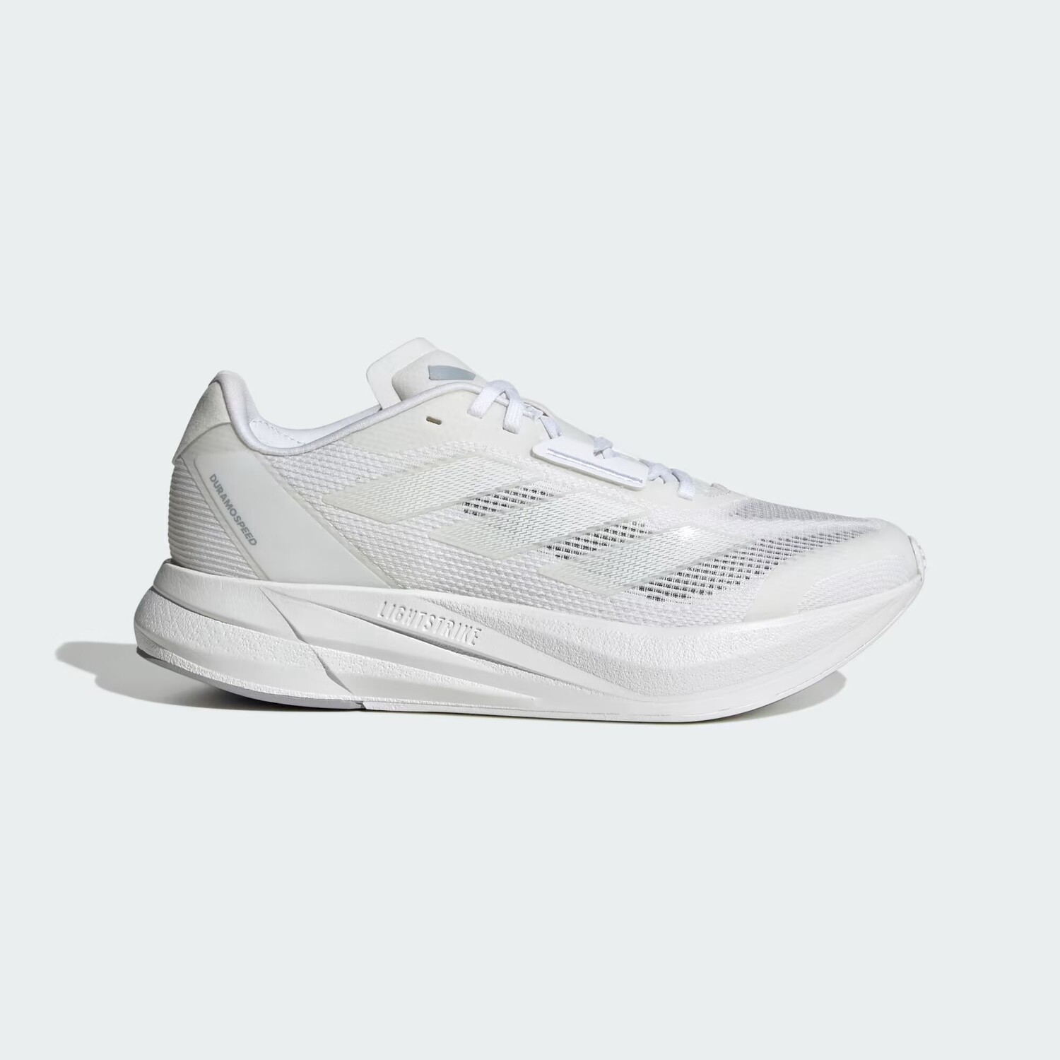 

Кроссовки Duramo Speed Adidas, цвет Cloud White/Cloud White/Halo Silver