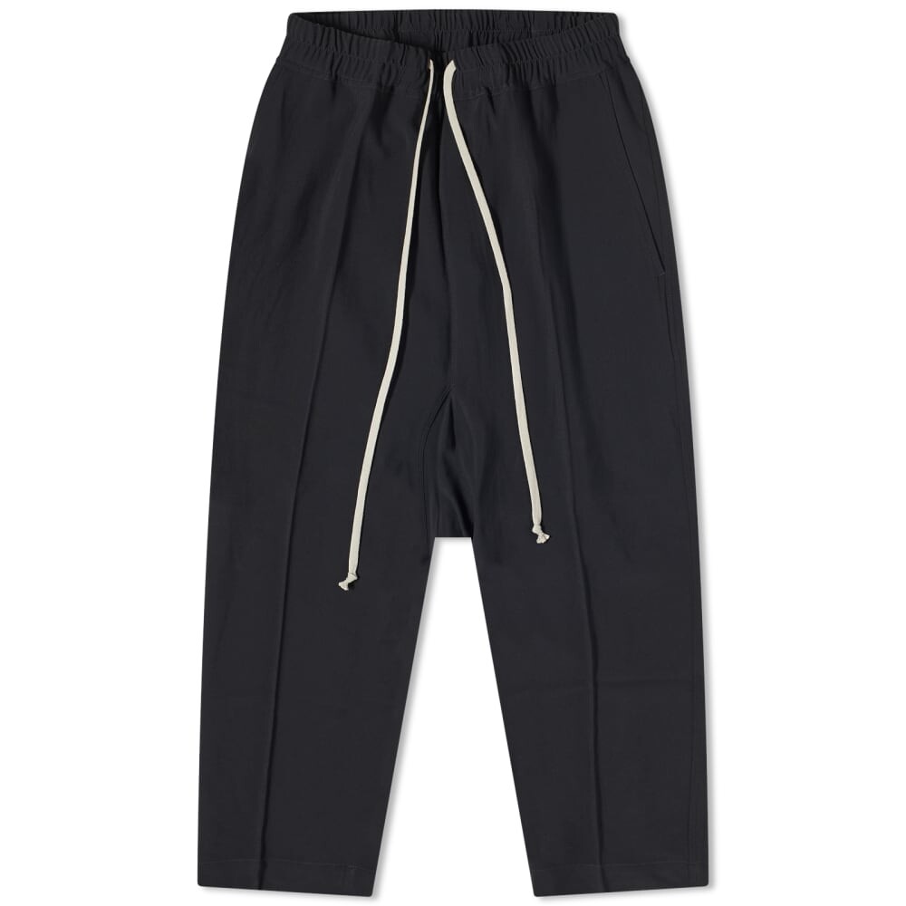 

Укороченные спортивные брюки с завязками Rick Owens, черный
