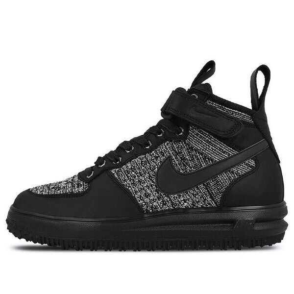 

Кроссовки lunar force 1 flyknit workboot Nike, черный