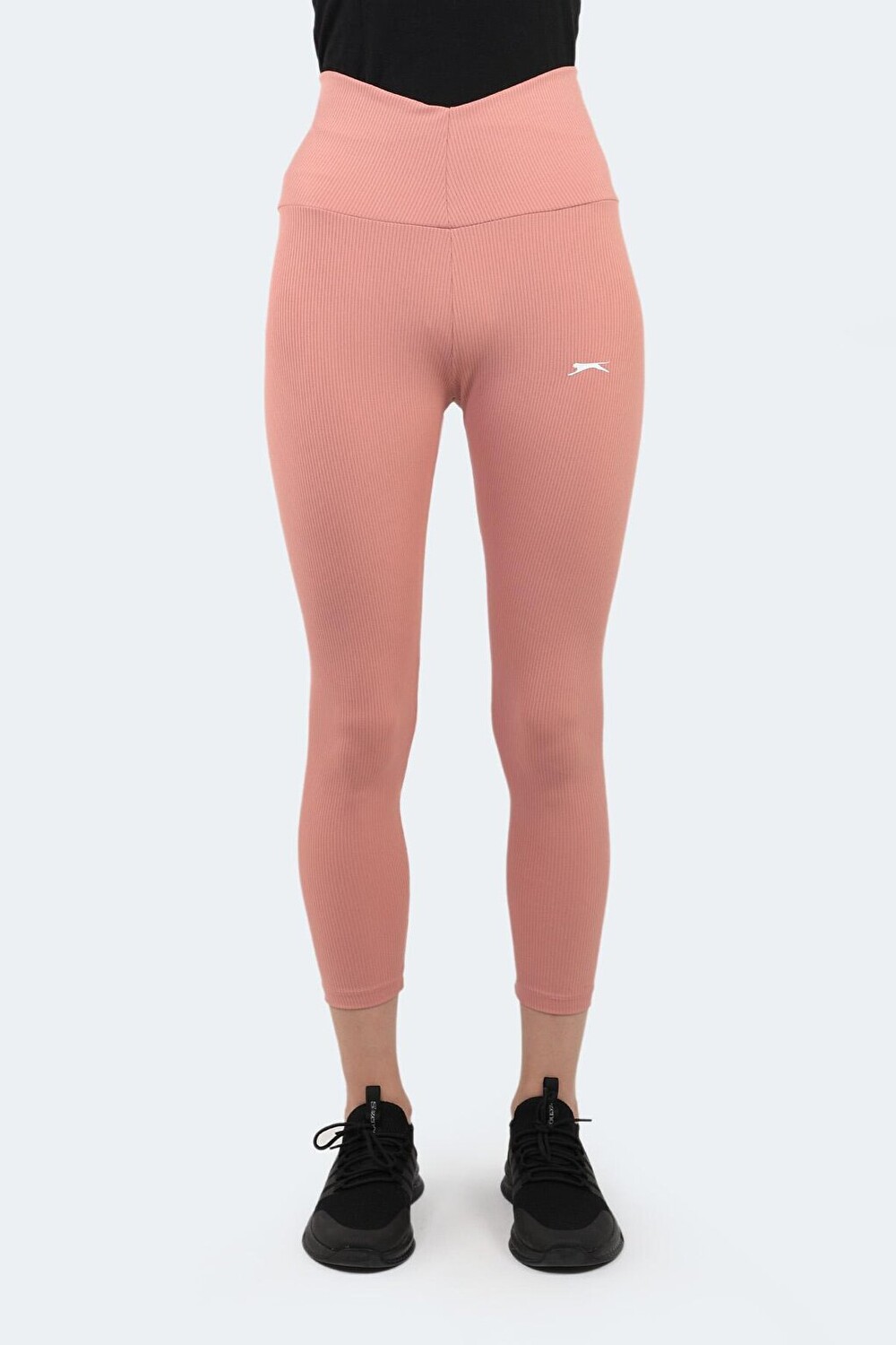 

Женские тайтсы для фитнеса PRANAV лососевого цвета SLAZENGER