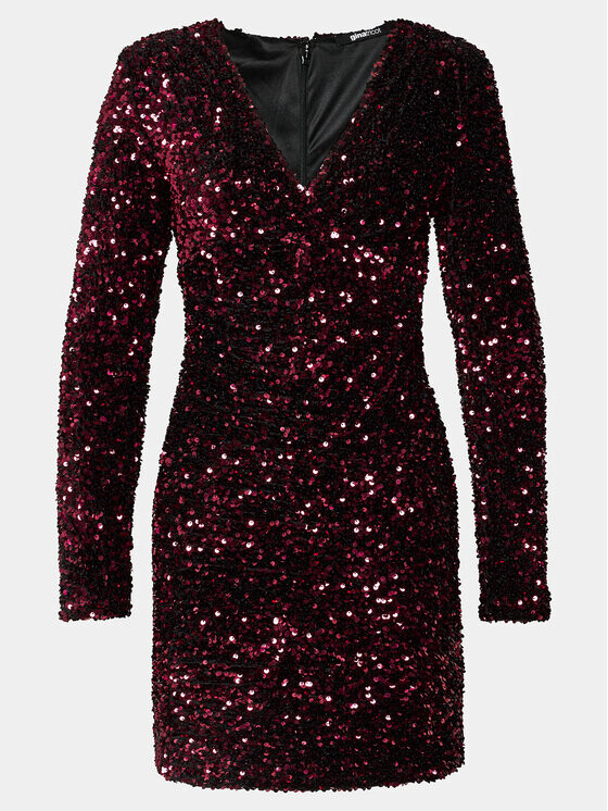 

Коктейльное платье узкого кроя Gina Tricot, красный