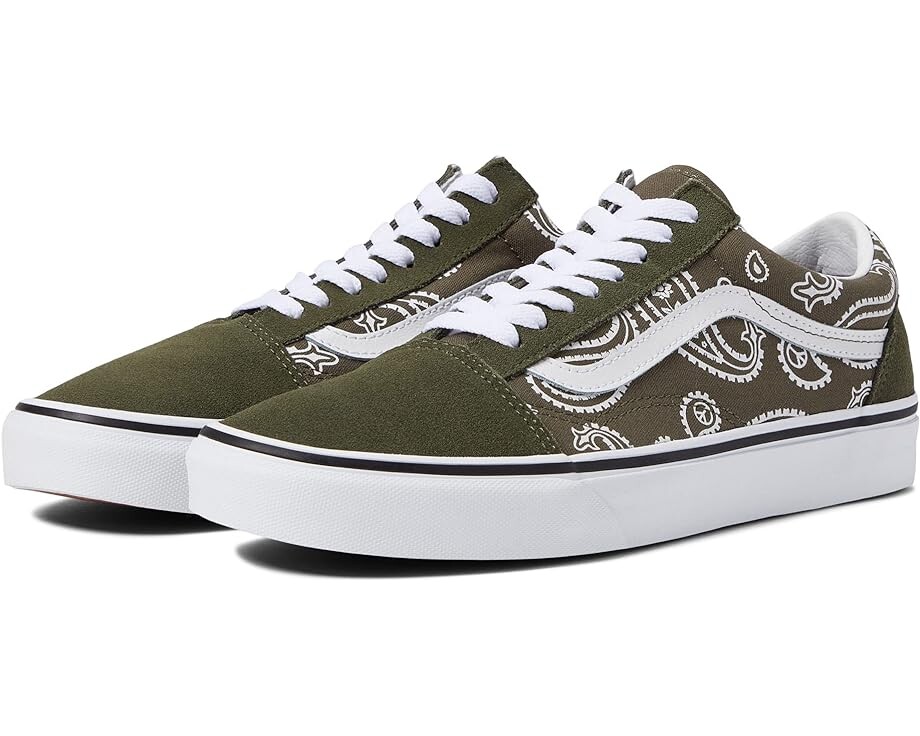 

Кроссовки Vans Old Skool, цвет Grape Leaf/True White