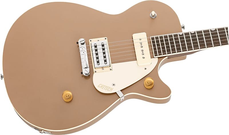 

Электрогитара G2215-P90 Streamliner Junior Jet Club Guitar Laurel Fingerboard, Sahara Metallic