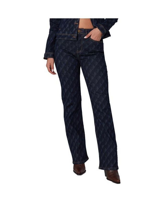 

Женские прямые джинсы с высокой посадкой DENVER-DRF Lola Jeans, синий