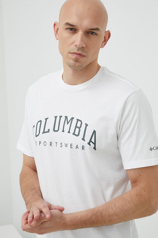 

Хлопковая футболка Columbia, белый