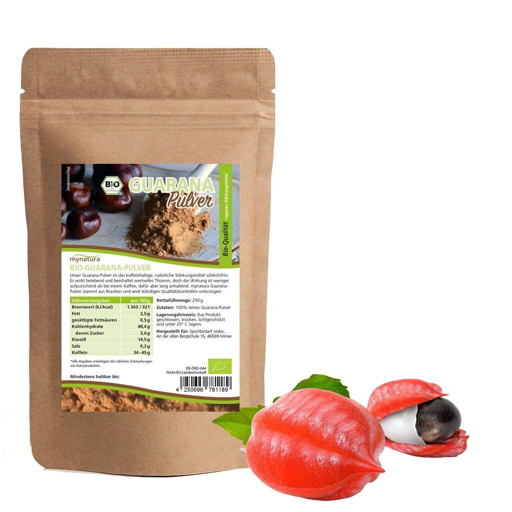 

MynaturaГуарана порошок 0,25кг 2 мешка My Natura