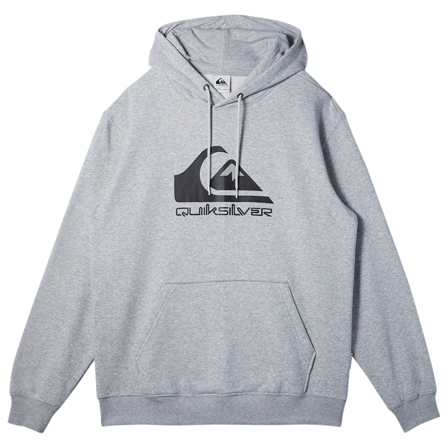 

Толстовка с капюшоном Quiksilver Big Logo, цвет Athletic Heather