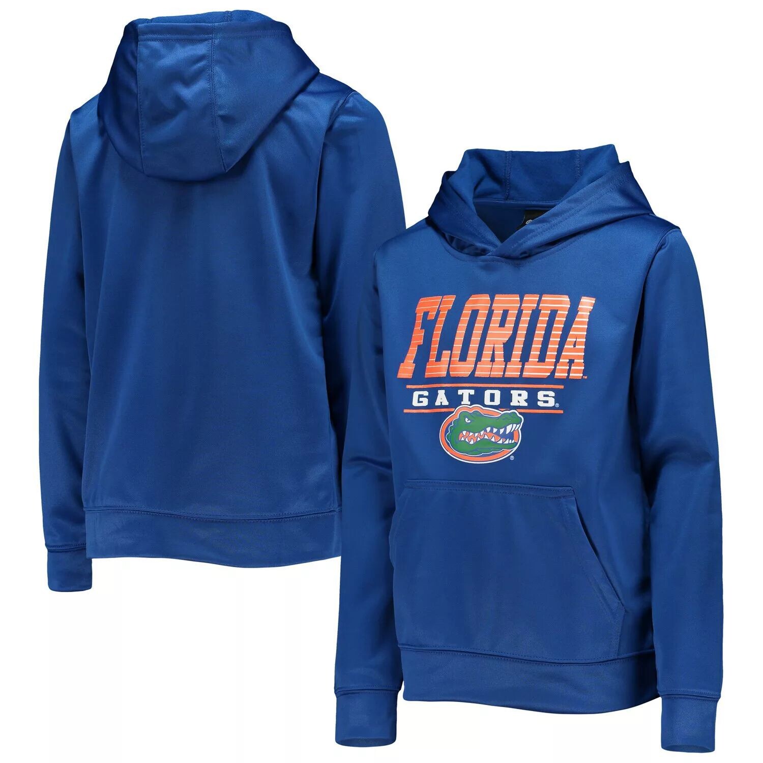 

Молодежный пуловер с капюшоном Royal Florida Gators Fast Outerstuff