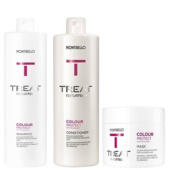 

Набор косметики для волос, 3 шт. Montibello, Treat Naturtech Color Protect