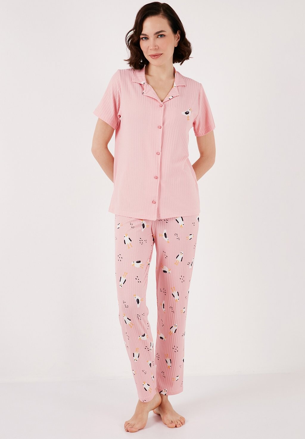 

Пижамный комплект REGULAR FIT SET LELA, розовый