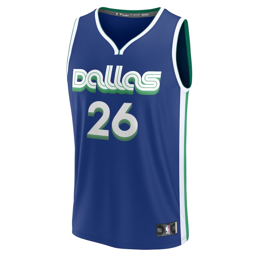 

Джерси Fanatics Branded Dallas Mavericks, синий