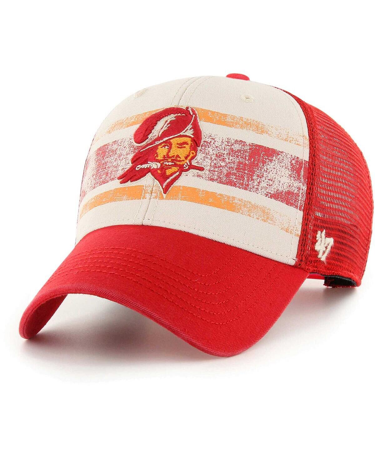 

Мужская кремовая регулируемая кепка Tampa Bay Buccaneers Breakout MVP Trucker '47 Brand