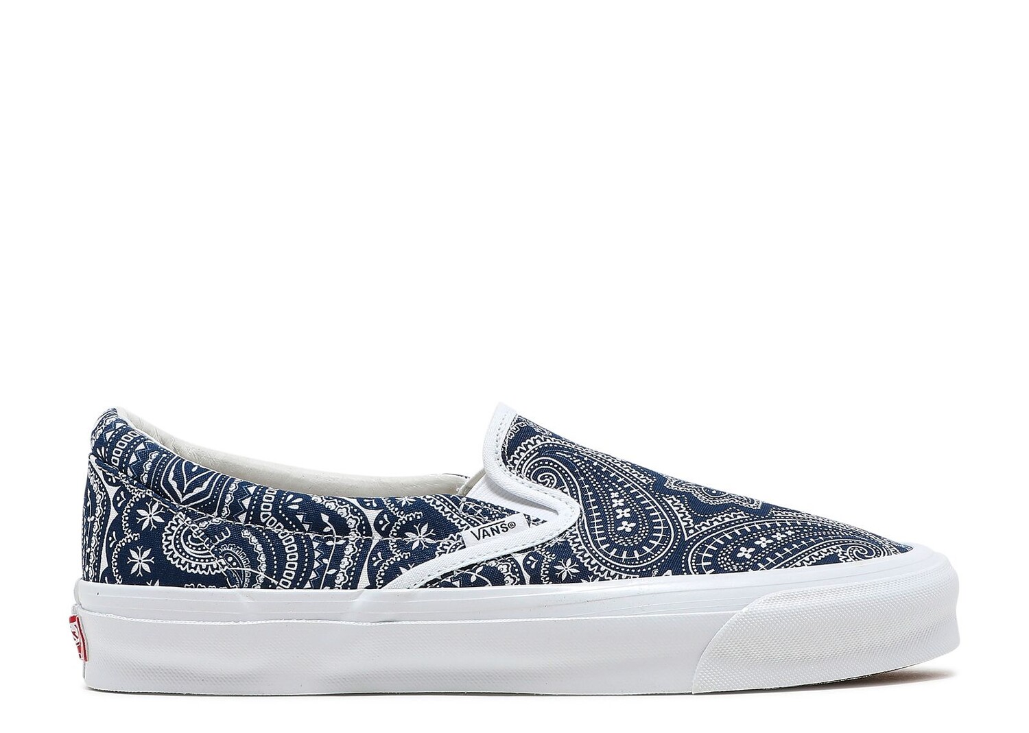 

Кроссовки Vans Kith X Vault Og Classic Slip-On Lx 'Paisley', синий
