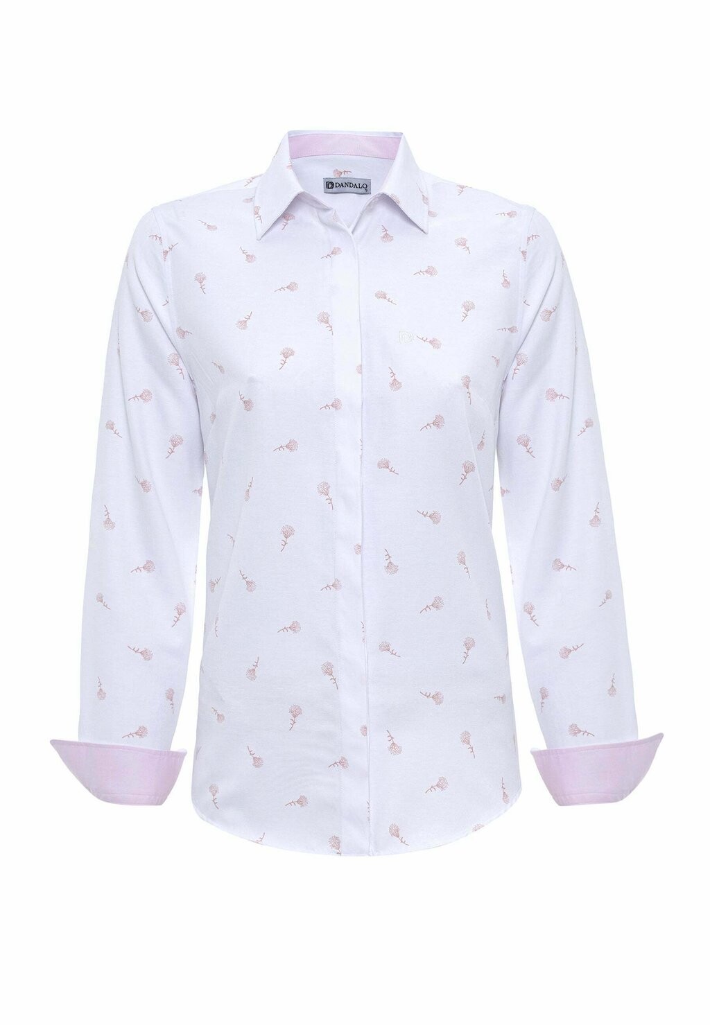 

Блузка-рубашка CLASSIC BLOUSE dandalo, цвет white pink