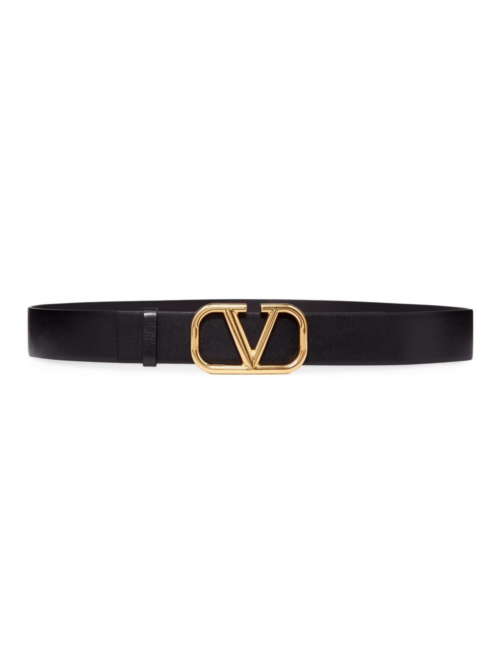 

Ремень из телячьей кожи с логотипом VLogo Valentino Garavani, черный