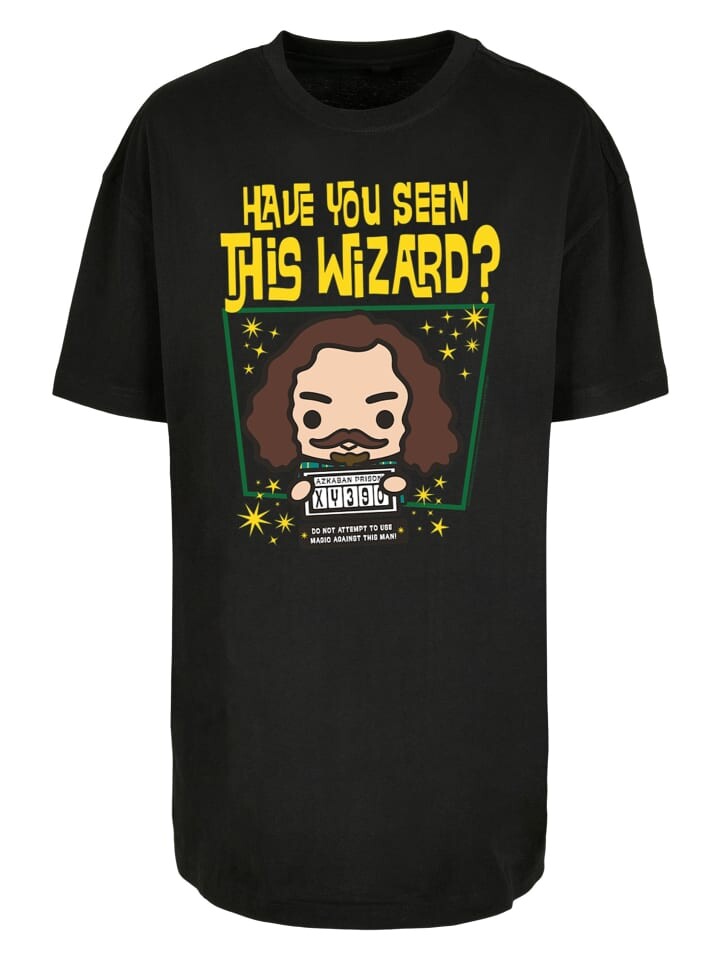 

Футболка F4NT4STIC Oversized Boyfriend Tee Harry Potter Junior Sirius Azkaban Color, черный