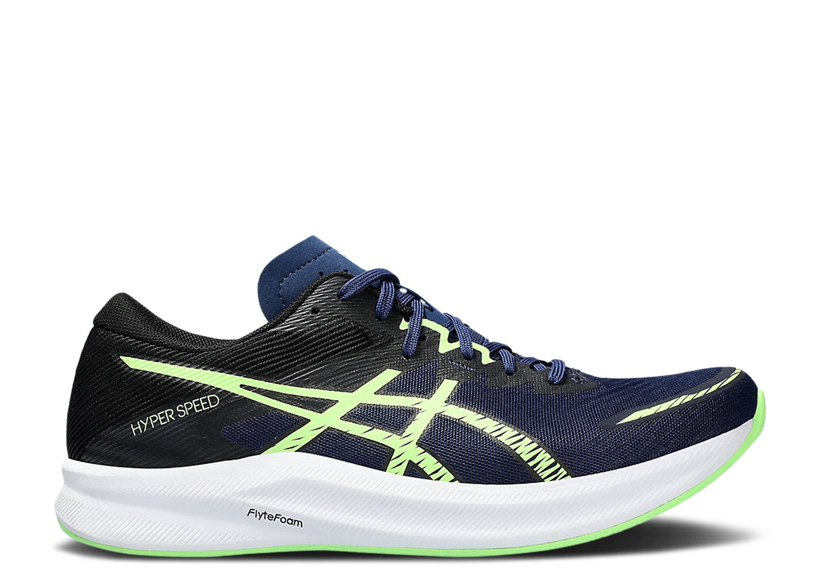 

Кроссовки ASICS Hyper Speed 3 'Blue Expanse Illuminate Green', синий, Синий;черный