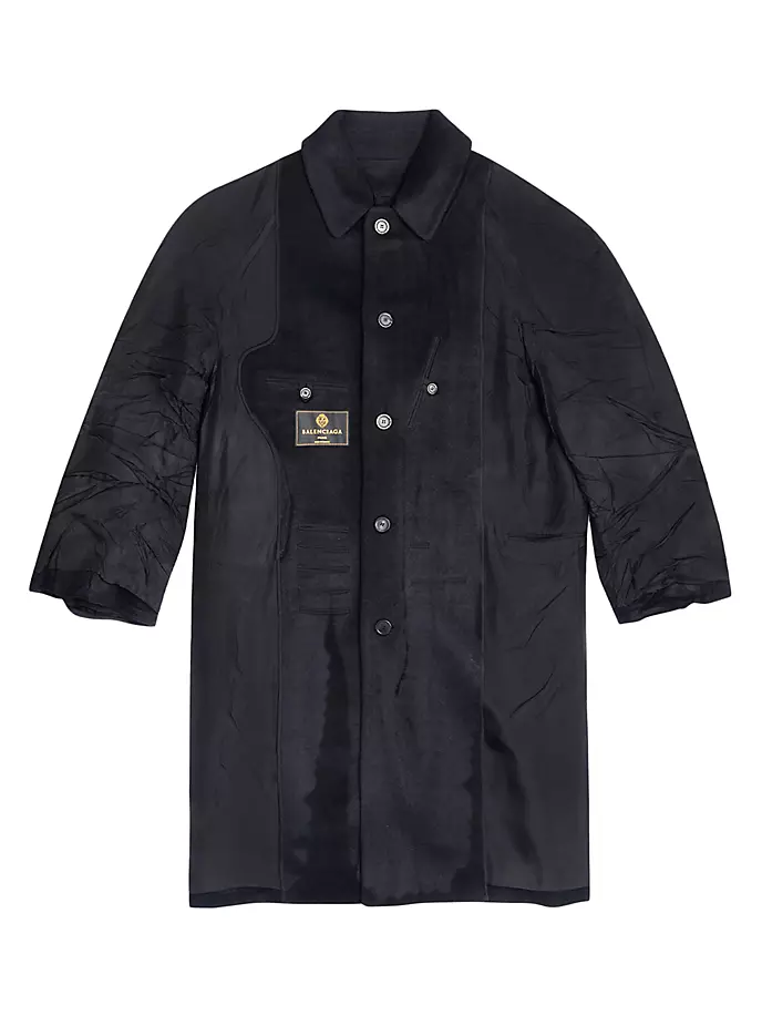 

Пальто наизнанку Balenciaga, черный