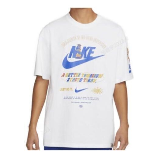 

Футболка спортивная одежда баланс футболка Nike, белый