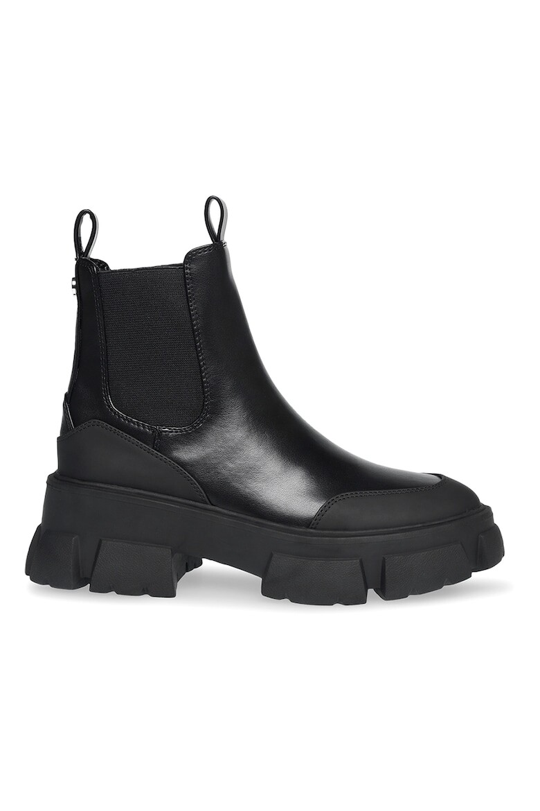 

Кожаные ботинки челси Cave Steve Madden, черный