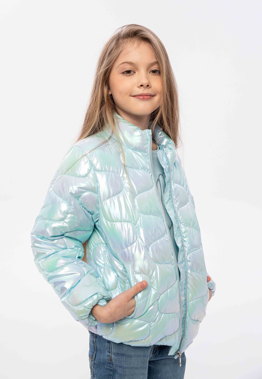

Куртка Minoti Steppjacke 14coat 6, светло синий