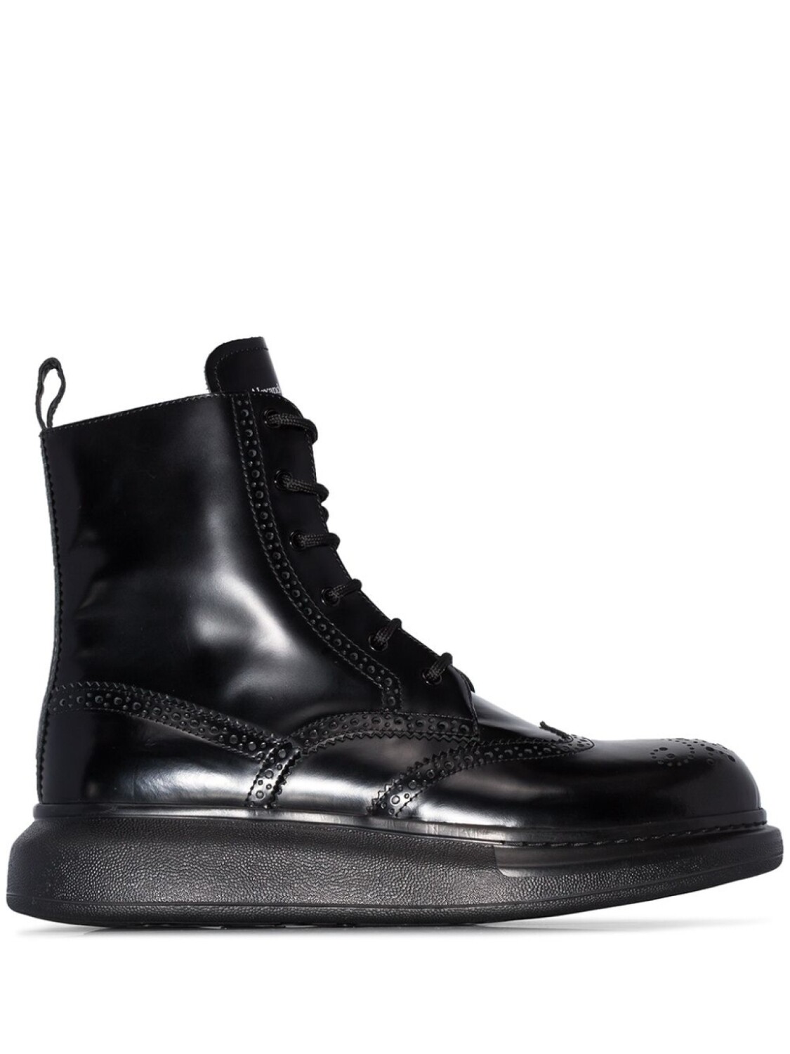 

Alexander McQueen ботинки на массивной подошве, черный