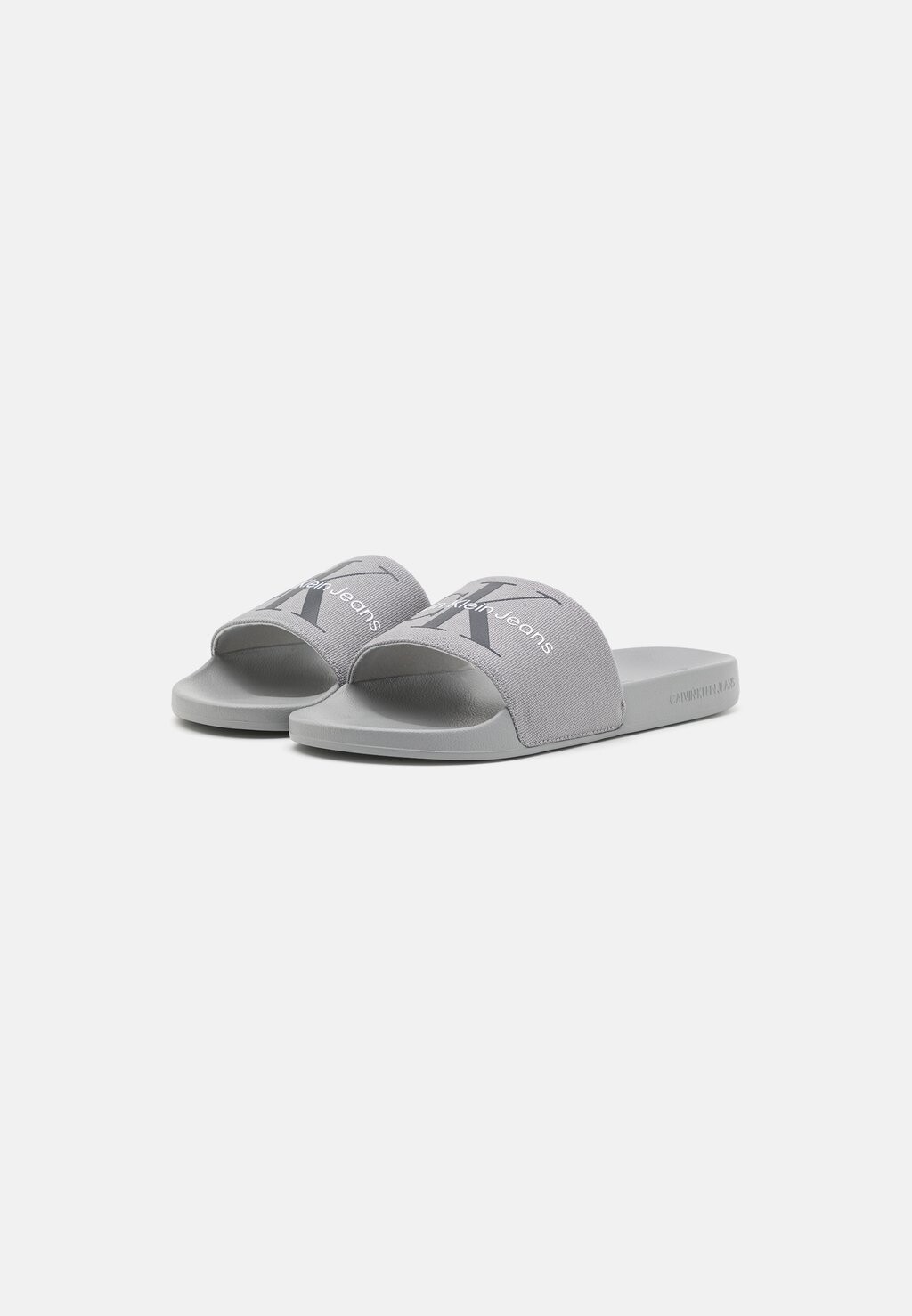 

Тапочки Slide Monogram Calvin Klein, серый