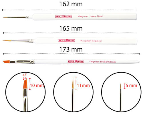 

Аксессуары Army Painter Army Painter: Most Wanted Brush Set (3)
